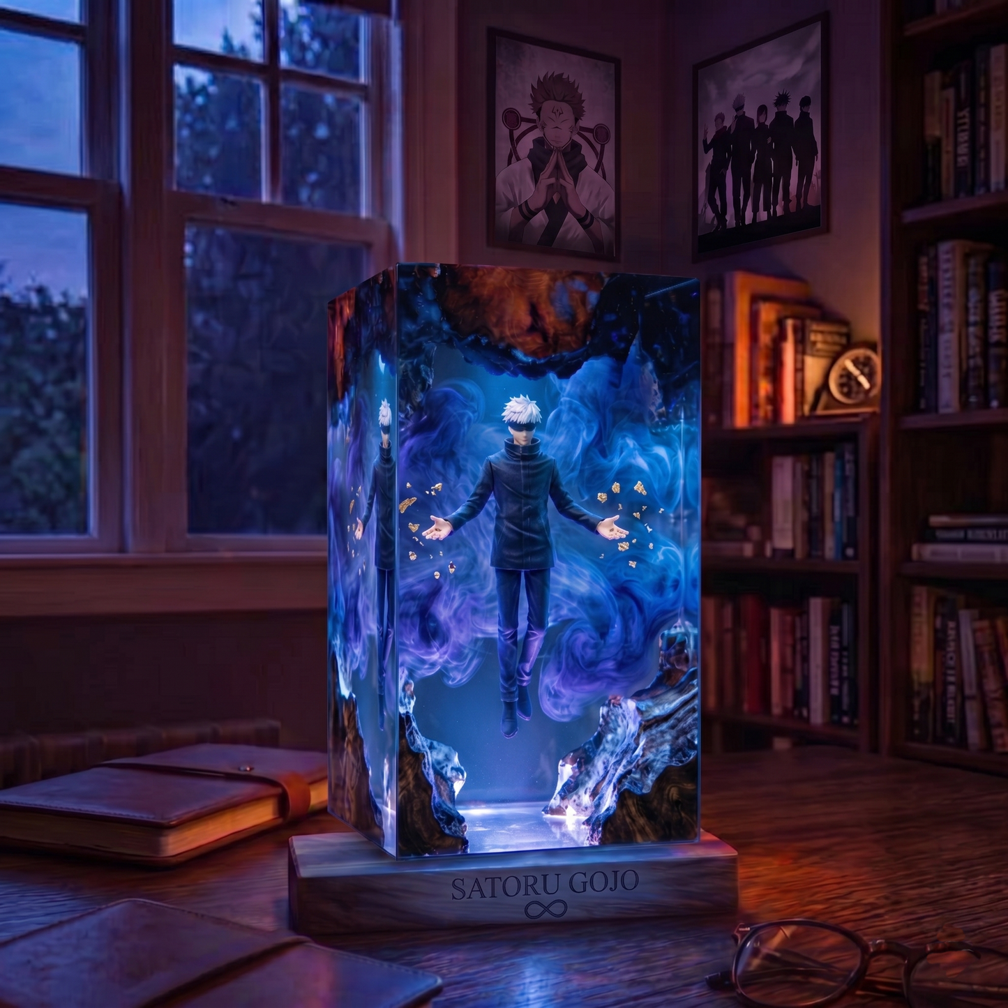 Domain Expansion | JJK Resin Lamp