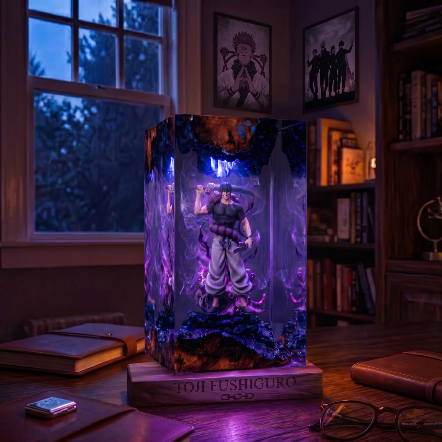 Domain Expansion | JJK Resin Lamp